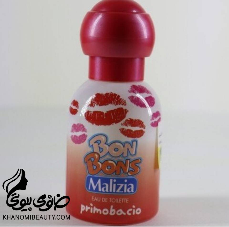 عطر کودک قرمز مالیزا ایتالیایی فاقد الکل 50 میل BON BONS  Primobacio