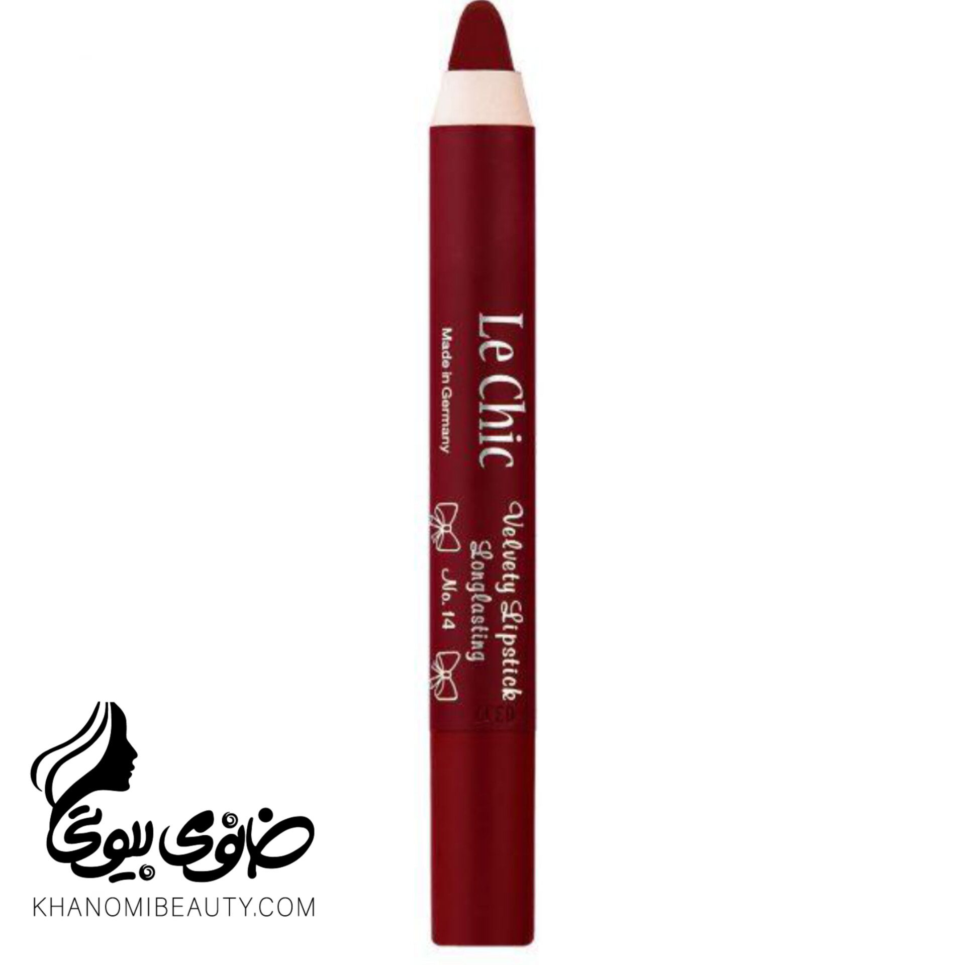 رژ لب مدادی مخملی لچیک 14 رژ لب مدادی مخملی لچیک 14