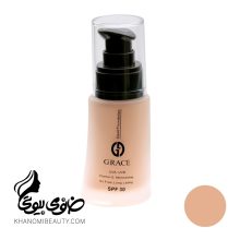 کرم پودر  spf 30+ویتامین c با ماندگاری بالا گریس 304