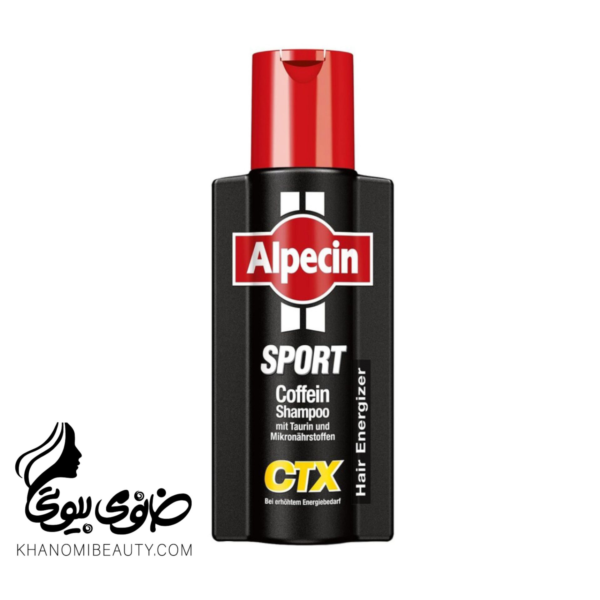 شامپو انرژی بخش و تقویت کننده ضد ریزش CTX حجم 250 میل Alpecin Sport Caffeine Shampoo 250mlآلپسین شامپو انرژی بخش و تقویت کننده ضد ریزش CTX حجم 250 میل Alpecin Sport Caffeine Shampoo 250mlآلپسین