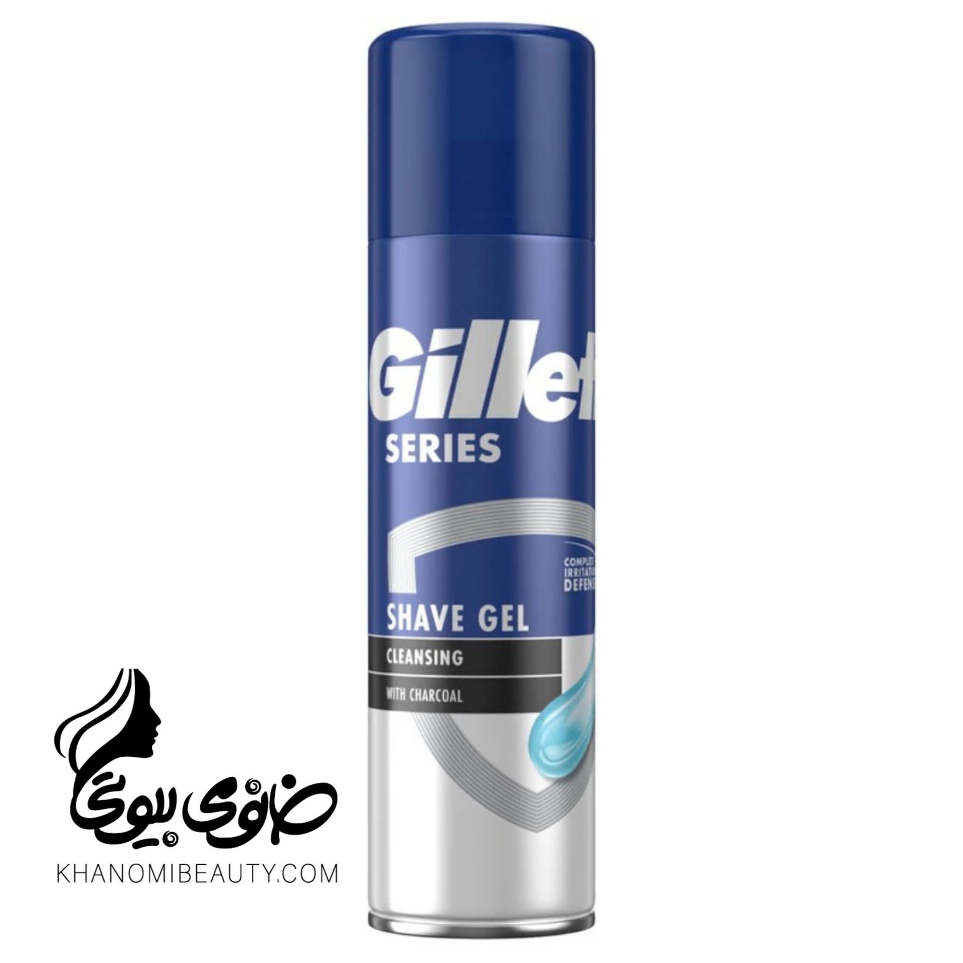 ژل اصلاح 200 میل ژیلت Gillette Series Shave Gel Cleansing with Charcoal ژل اصلاح 200 میل ژیلت Gillette Series Shave Gel Cleansing with Charcoal