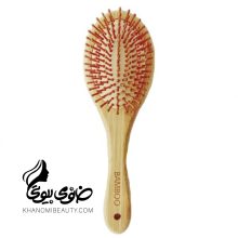 برس تخت چوبی بامبو
