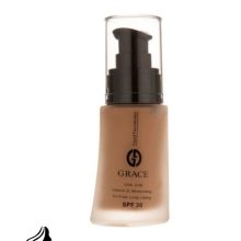 کرم پودر گریس308  spf 30+ویتامین c با ماندگاری بالا