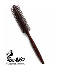 برس گرد چوبی مردانه سوراخ دار