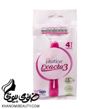ژیلت اگزکتا 3 لبه زنانه 4 عددی شیک