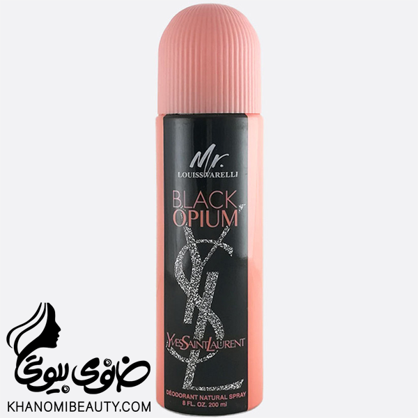 اسپری بدن مستر  200 میل BLACK OPIUM